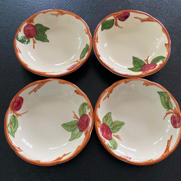 Franciscan Dining 4 Franciscan Apple Fruit Bowls Vintage Poshmark